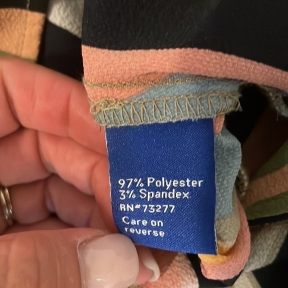 Apt. 9 Multi-Color Stripe Jumpsuit - image 8